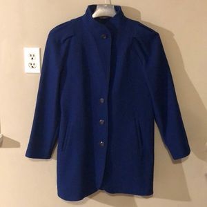 Vintage international scene peacoat
